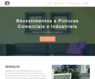 Ldpinturas.com.br(Revestimentos e Pinturas Comerciais e Industriais) Screenshot