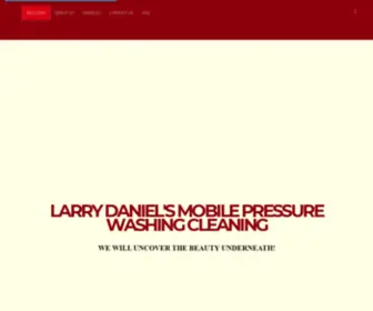 LDpressurecleaning.com(LARRY DANIEL'S PRESSURE CLEANING) Screenshot