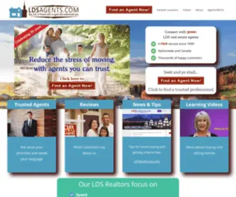 Ldsagents.com(LDS Realtors) Screenshot