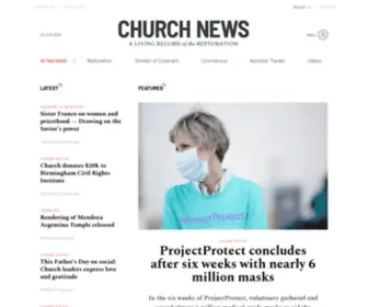 LDSchurchnews.com(The Church News) Screenshot