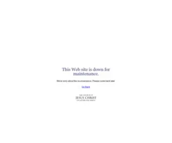 LDSchurch.org.nz(The Church of Jesus Christ of Latter) Screenshot