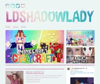 LDshadowlady.com(LDShadowLady Official Website) Screenshot