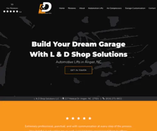 LDshopsolutionsnc.com(L & D Shop Solutions LLC) Screenshot