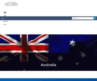 LDS.org.au(The Church of Jesus Christ of Latter) Screenshot