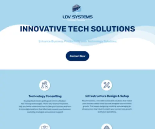 LDVSYstems.com(LDV) Screenshot