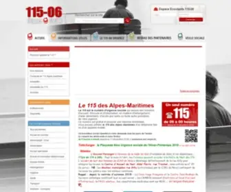 LE-115-06.org(AccueilUrgence Sociale) Screenshot
