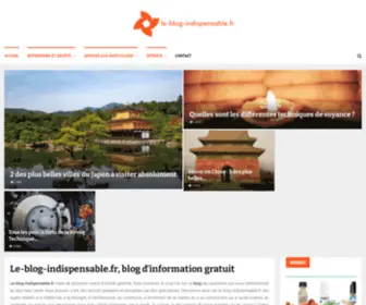 LE-Blog-Indispensable.fr(Pour) Screenshot