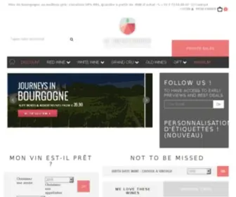 LE-Bourguignon.fr(Vente Vins de Bourgogne) Screenshot