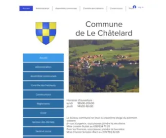 LE-Chatelard.ch(Le Chatelard) Screenshot