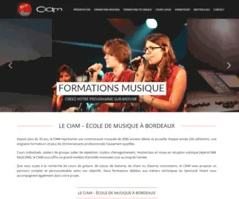 LE-Ciam.com(Le CIAM) Screenshot