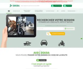 LE-Code-Dekra.fr(Le Code DEKRA) Screenshot