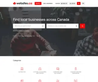 LE-Compas.ca(Find local business websites) Screenshot