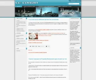 LE-Coran.net(Ecouter le Coran sur) Screenshot