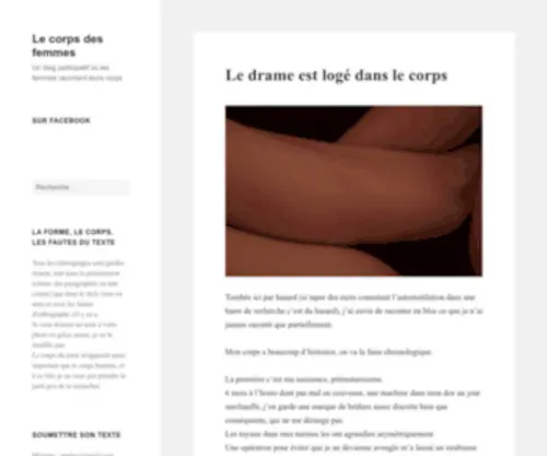 LE-Corps-Des-Femmes.com(LE Corps Des Femmes) Screenshot