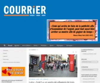 LE-Courrier.ch(Le Courrier) Screenshot