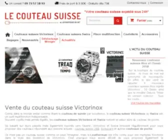 LE-Couteau-Suisse.com(Le couteau suisse Victorinox et Wenger) Screenshot