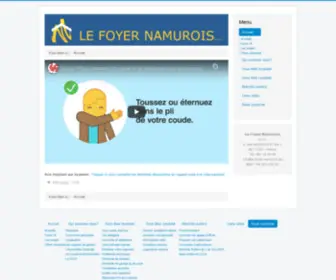 LE-Foyer-Namurois.be(LE Foyer Namurois) Screenshot