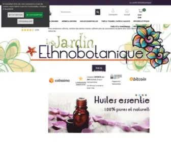 LE-Jardin-Ethnobotanique.fr(Producteurs de plantes vivaces rares) Screenshot