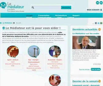 LE-Mediateur.be(Médiateur) Screenshot