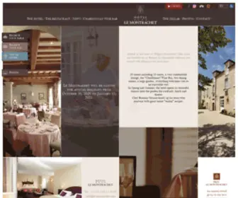 LE-Montrachet.com(Hôtel Restaurant in Puligny Montrachet) Screenshot