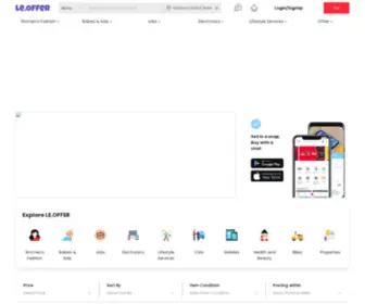 LE-Offers.com(LE Offers) Screenshot