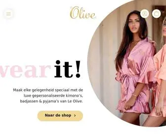 LE-Olive.com(Le Olive) Screenshot