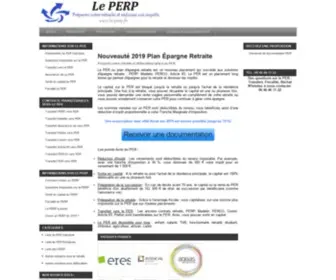 LE-Perp.fr(PERP: plan épargne retraite populaire diminuez vos impôts) Screenshot