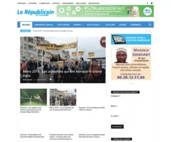 LE-Republicain.fr(Journal Le Républicain) Screenshot