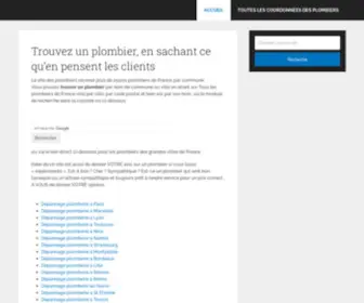 LE-Site-DES-Plombiers.com(LE Site DES Plombiers) Screenshot