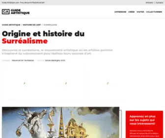 LE-Surrealisme.com(Surréalisme) Screenshot