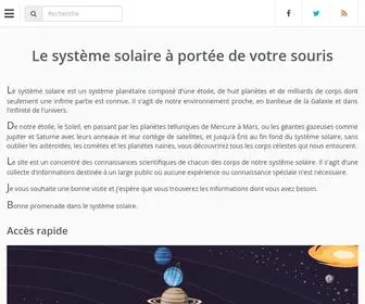 LE-SYsteme-Solaire.net(Le syst) Screenshot
