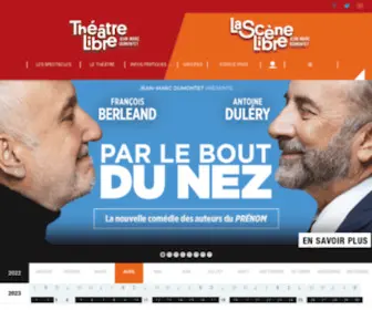 LE-Theatrelibre.fr(Comedia)) Screenshot