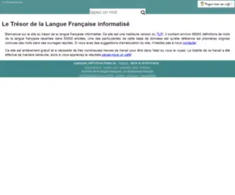 LE-Tresor-DE-LA-Langue.fr(LE Tresor DE LA Langue) Screenshot