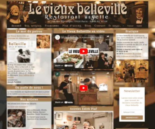 LE-Vieux-Belleville.com(LE Vieux Belleville) Screenshot