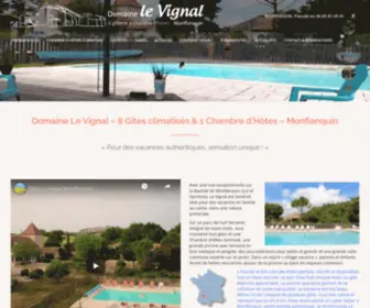 LE-Vignal.com(Le vignal) Screenshot