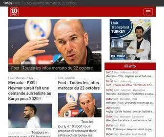 LE10Sport.com(Suivez tout le foot) Screenshot