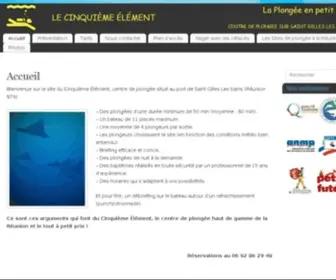 LE5Element.com(Le Cinquième Elément) Screenshot