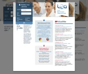 Lea-Formasup.fr(Formasup ARL) Screenshot