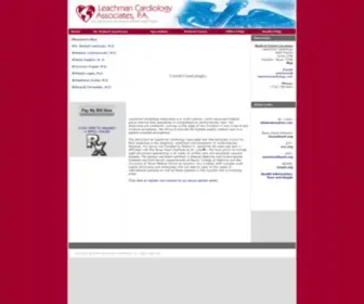 Leachmancardiology.com(The multi) Screenshot