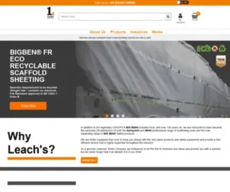 Leachs.com(Working at Height Safely) Screenshot