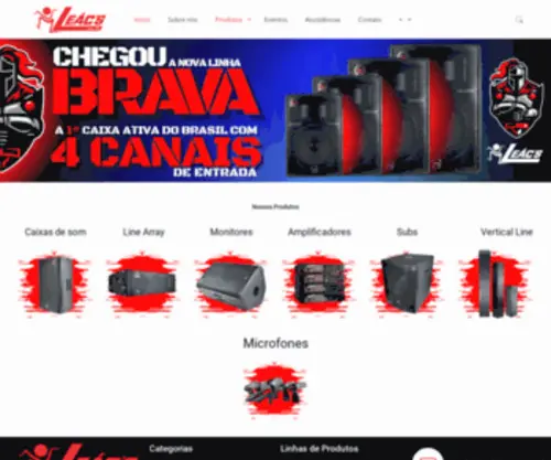 Leacs.com.br(Leacs) Screenshot