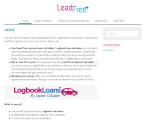 Lead-Free.org(「電話占い 当たる先生」をお探し) Screenshot