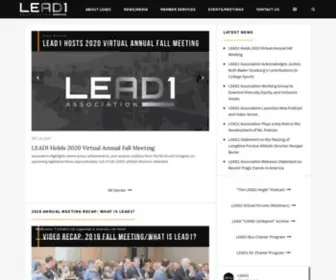 Lead1Association.com(Lead1 Association) Screenshot