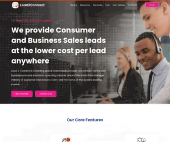 Lead2Connect.co(Get More Leads and Clients with us) Screenshot