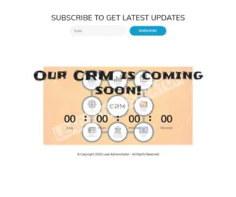Leadadministrator.com(Leadadministrator) Screenshot