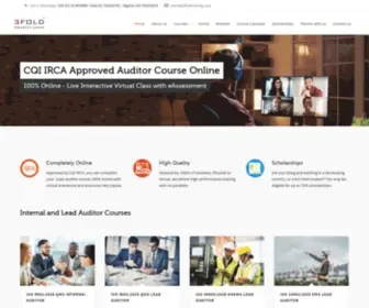 Leadauditorstudy.com(Complete IRCA Approved Lead Auditor Course Online) Screenshot