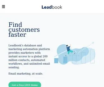 Leadbook.com(Find customers faster) Screenshot
