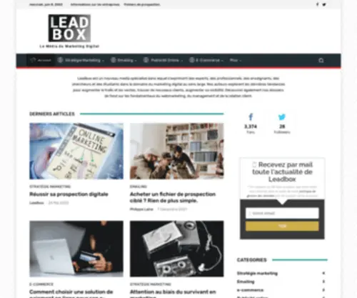 Leadbox.fr(Leadbox) Screenshot