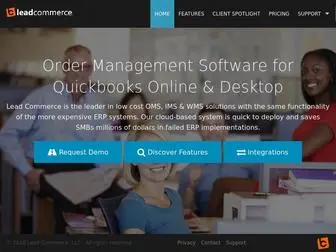 Leadcommerce.com(Lead Commerce) Screenshot