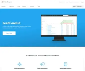 Leadconduit.com(ActiveProspect) Screenshot